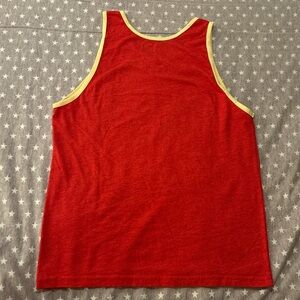Coca Cola Red & Yellow Summer Tank Top Men’s Size S